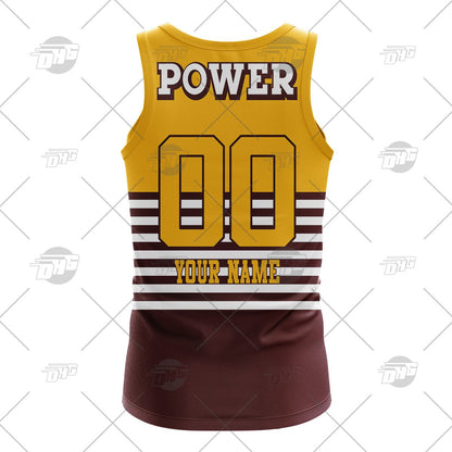 Personalized Brisbane Broncos 1988 ARL/NRL Vintage Retro Heritage Tank Top For Men Women Custom Name Number