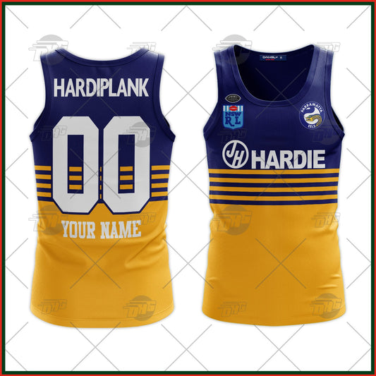 Personalized Parramatta Eels 1986 ARL/NRL Vintage Retro Tank Top For Men Women Custom Name Number