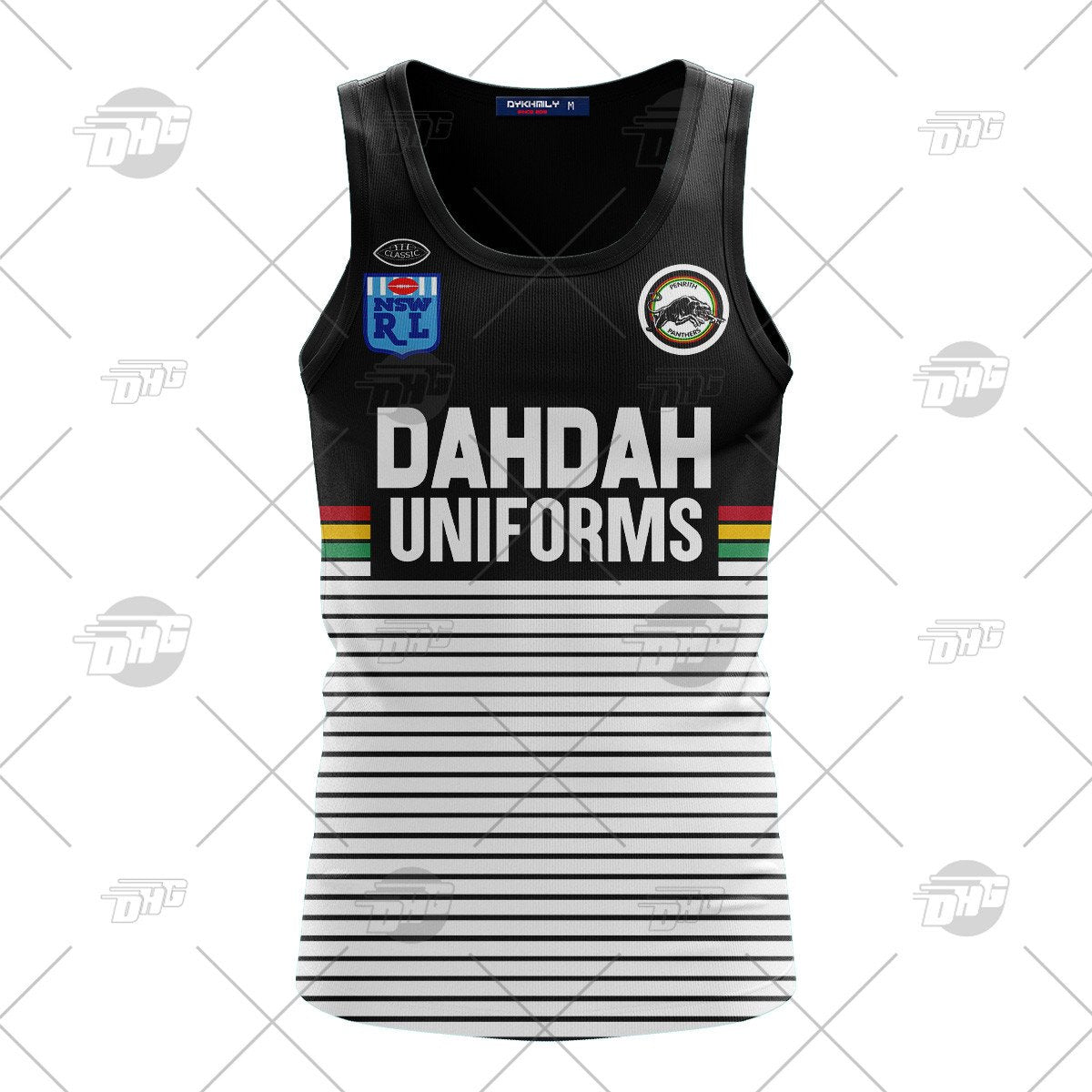 Personalized Penrith Panthers 1991 ARL/NRL Vintage Retro Tank Top For Men Women Custom Name Number