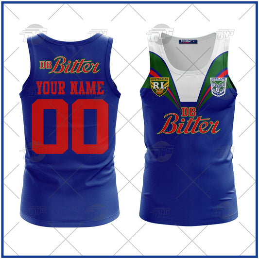 Personalized New Zealand Warriors 1995 ARL/NRL Vintage Retro Tank Top For Men Women Custom Name Number
