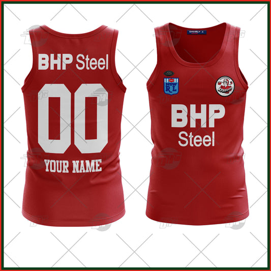 Personalized 1995 Auckland New Zealand Warriors Rugby League Away Tank Top For Men Women Custom Name Number