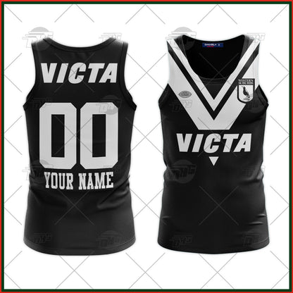 Personalized Western Suburbs Magpies 1978 ARL/NRL Vintage Retro Tank Top For Men Women Custom Name Number