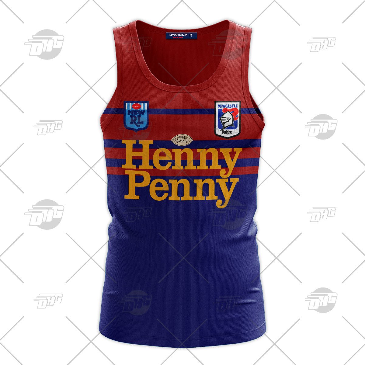 Personalized Newcastle Knights 1988 ARL/NRL Retro Heritage Vintage Tank Top For Men Women Custom Name Number