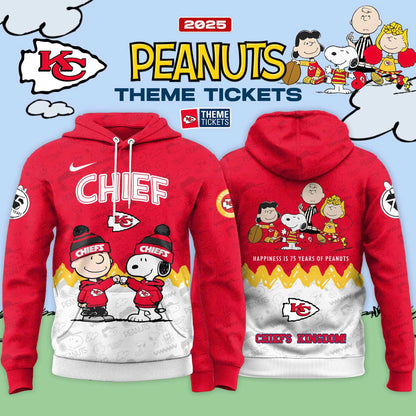 Kansas City Chiefs x Peanuts Limited Editions - Hoodie + Joggers + Cap