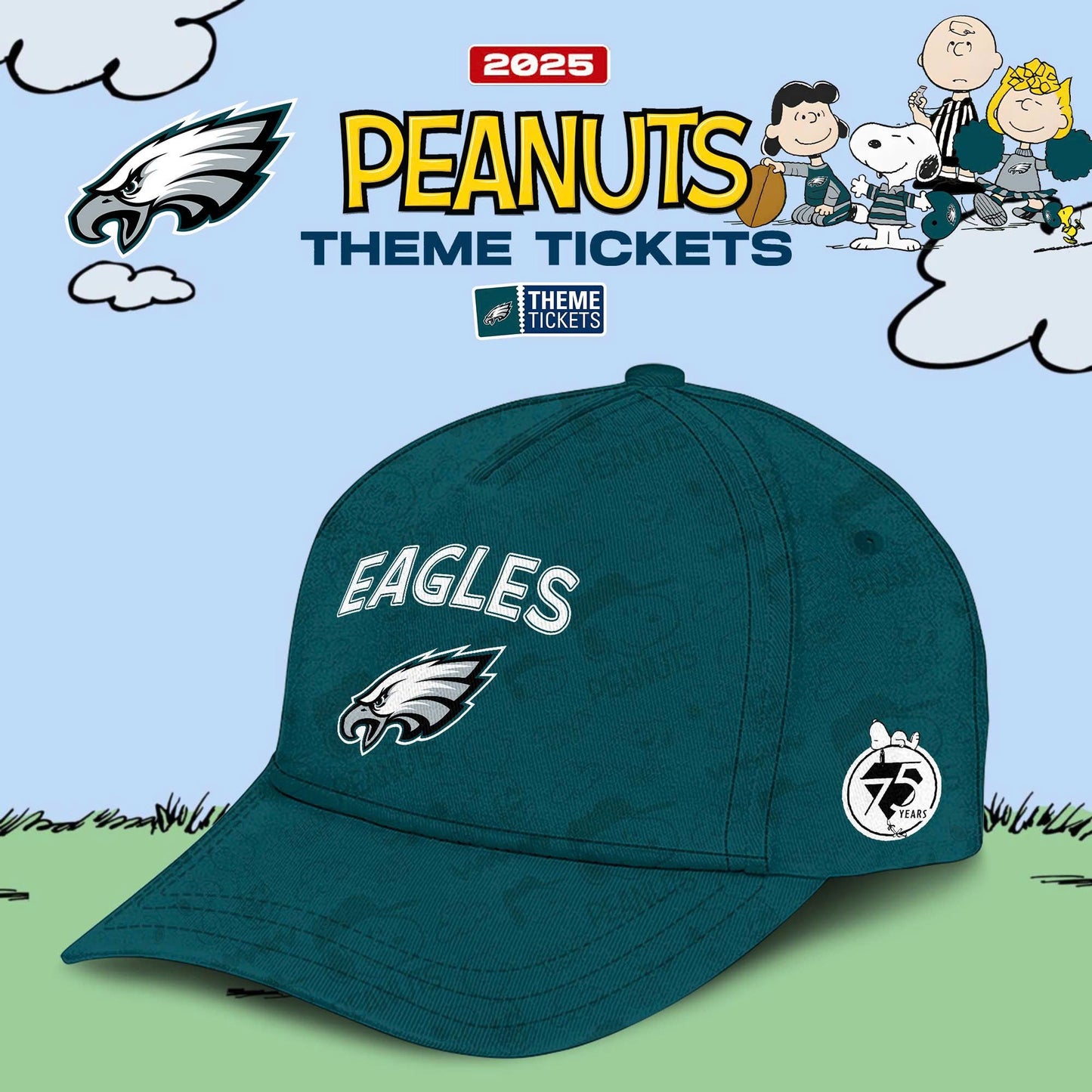 Philadelphia Eagles x Peanuts Limited Editions - Hoodie + Joggers + Cap
