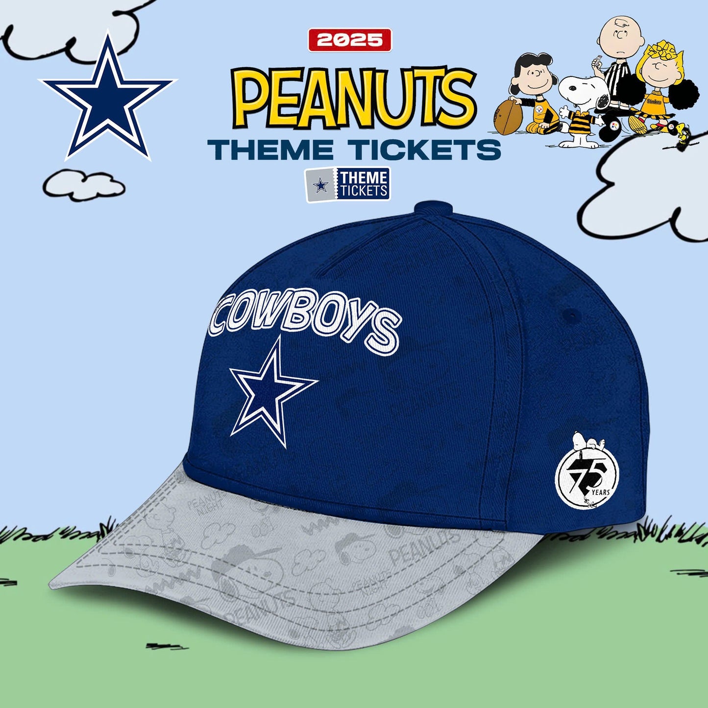 Dallas Cowboys x Peanuts Limited Editions - Hoodie + Joggers + Cap