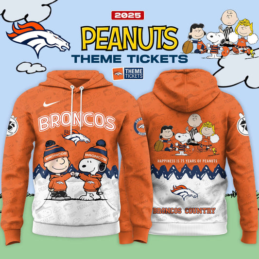 Denver Broncos x Peanuts Limited Editions - Hoodie + Joggers + Cap