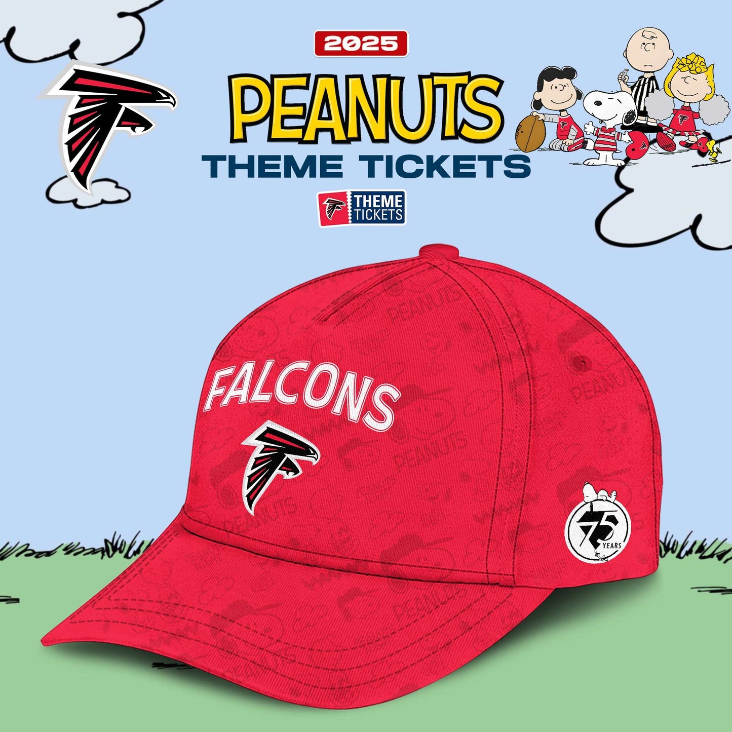 Atlanta Falcons x Peanuts Limited Editions - Hoodie + Joggers + Cap