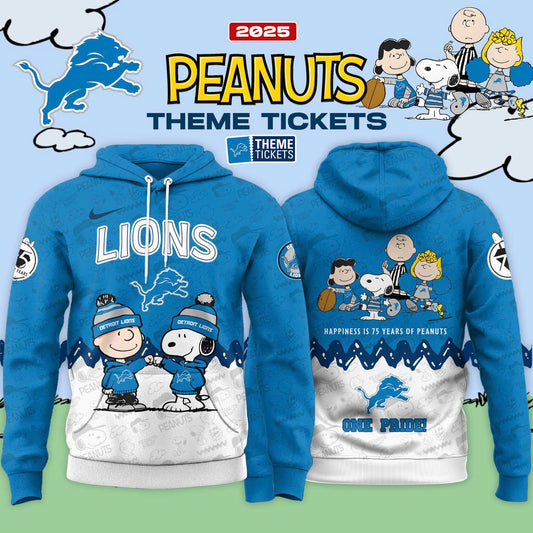 Detroit Lions x Peanuts Limited Editions - Hoodie + Joggers + Cap