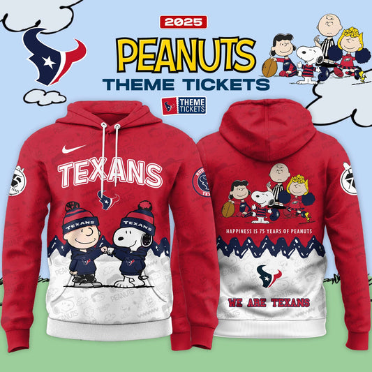 Houston Texans x Peanuts Limited Editions - Hoodie + Joggers + Cap