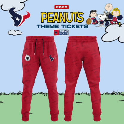 Houston Texans x Peanuts Limited Editions - Hoodie + Joggers + Cap