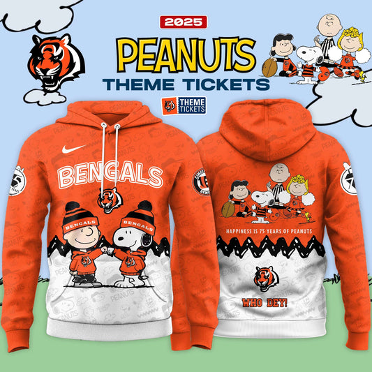 Cincinnati Bengals x Peanuts Limited Editions - Hoodie + Joggers + Cap