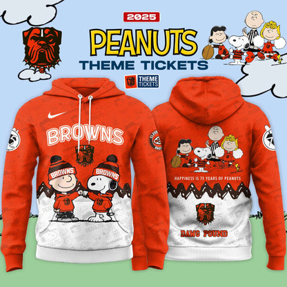 Cleveland Browns x Peanuts Limited Editions - Hoodie + Joggers + Cap
