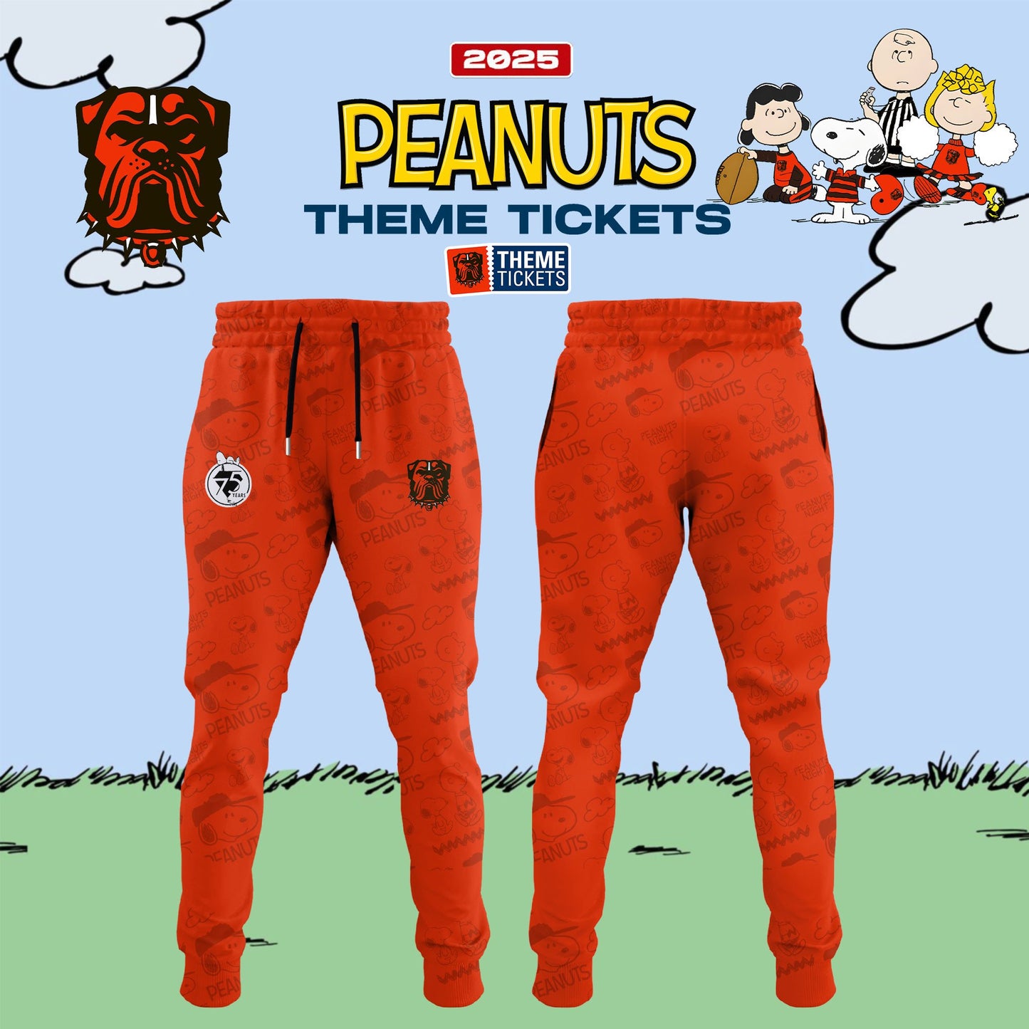 Cleveland Browns x Peanuts Limited Editions - Hoodie + Joggers + Cap