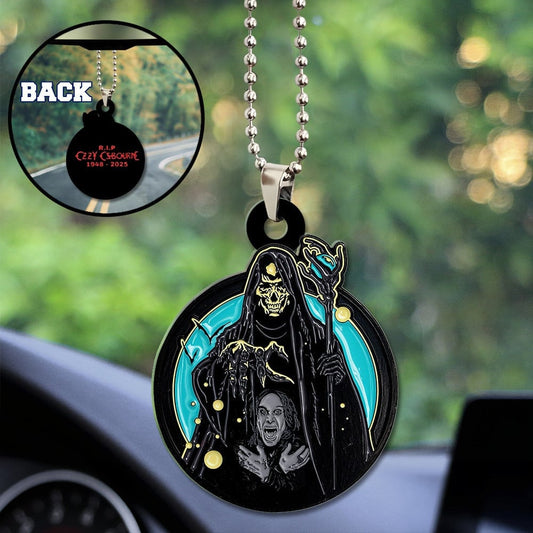 Ozzy Osbourne Custom Shape 1-sided Acrylic Car Ornament