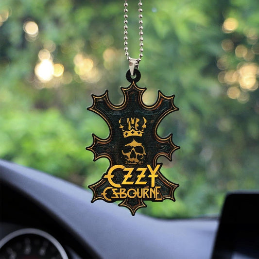Ozzy Osbourne Custom Shape 1-sided Acrylic Car Ornament