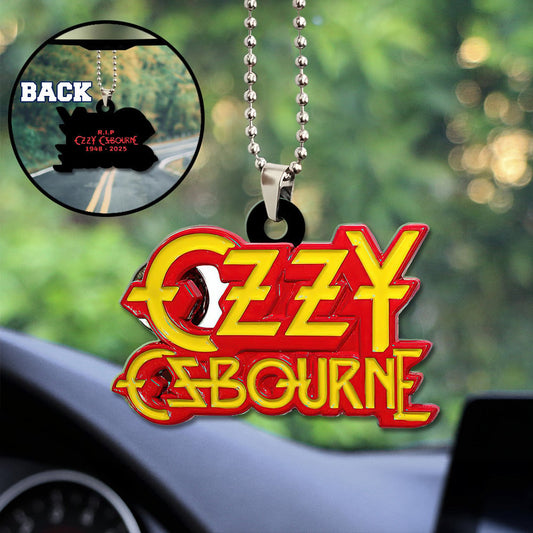 Ozzy Osbourne Custom Shape 1-sided Acrylic Car Ornament