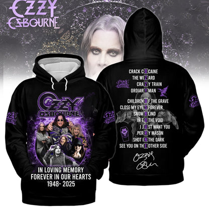 Ozzy Osbourne 3D Apparel Full Style