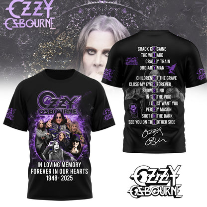 Ozzy Osbourne 3D Apparel Full Style
