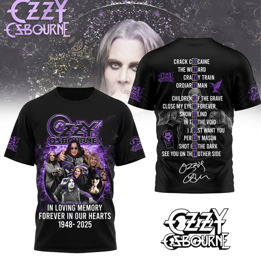 Ozzy Osbourne 3D Apparel Full Style