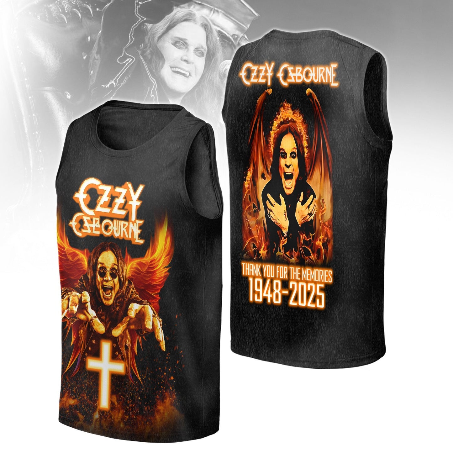 Ozzy Osbourne 3D Apparel Full Style