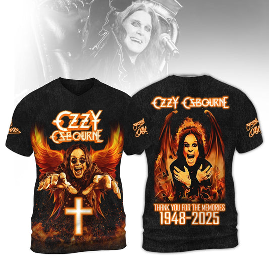 Ozzy Osbourne 3D Apparel Full Style
