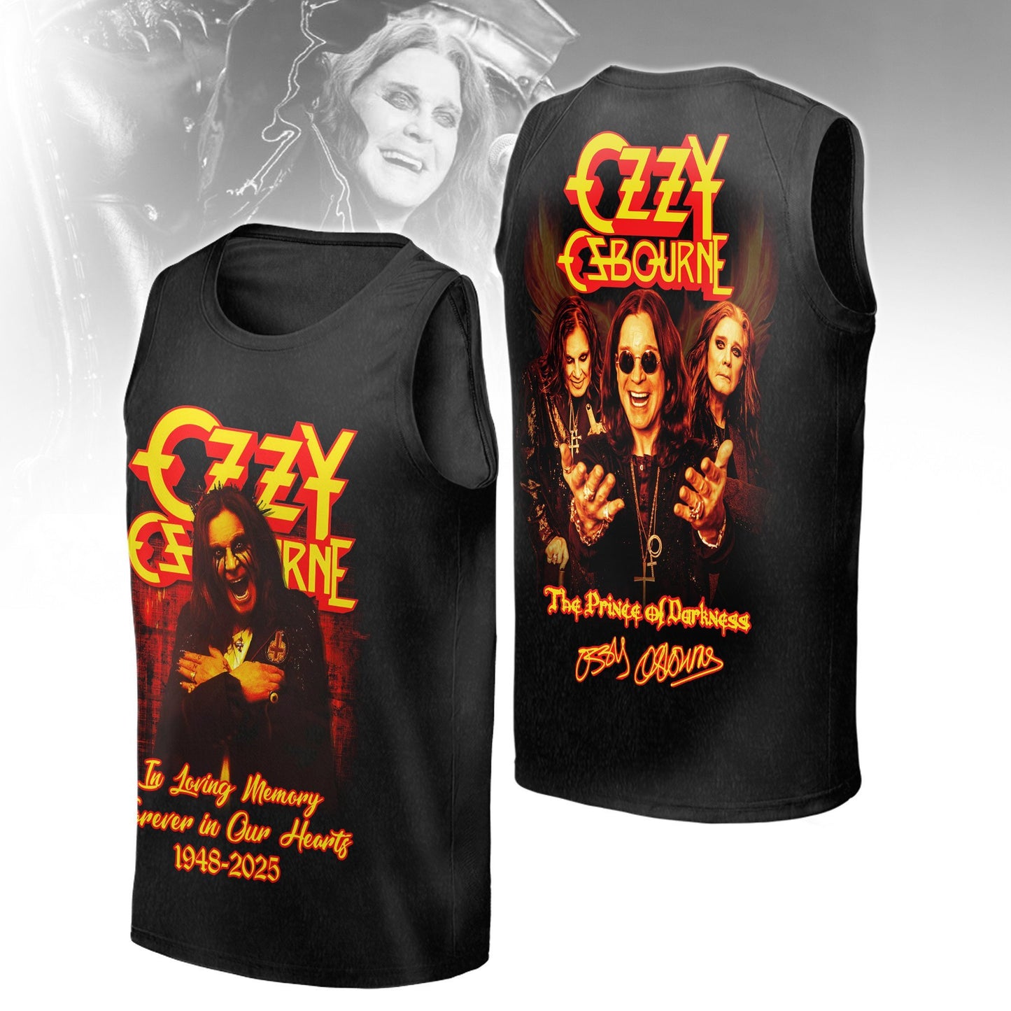 Ozzy Osbourne 3D Apparel Full Style