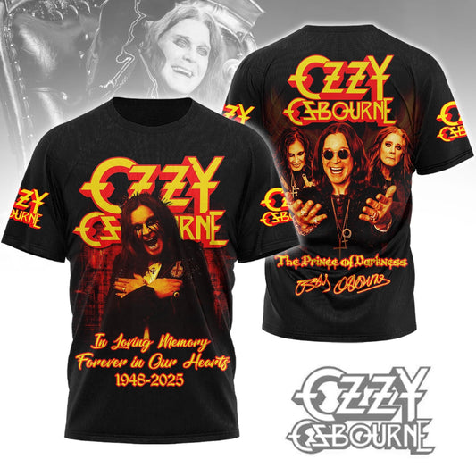 Ozzy Osbourne 3D Apparel Full Style