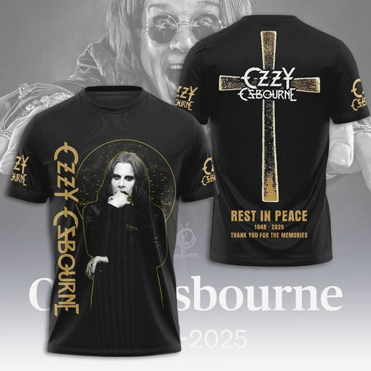 Ozzy Osbourne 3D Apparel Full Style