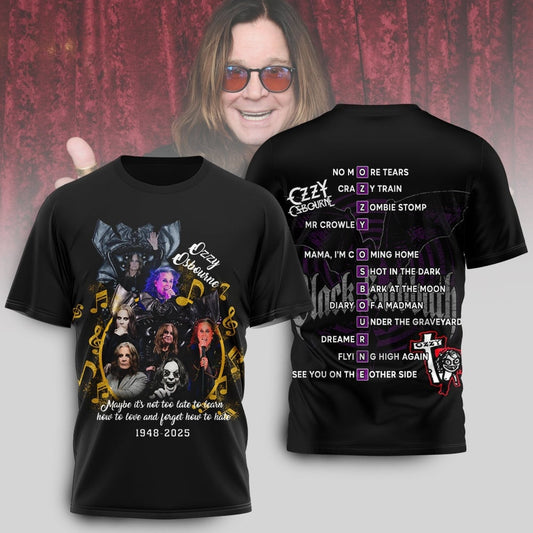 Ozzy Osbourne 3D Apparel Full Style
