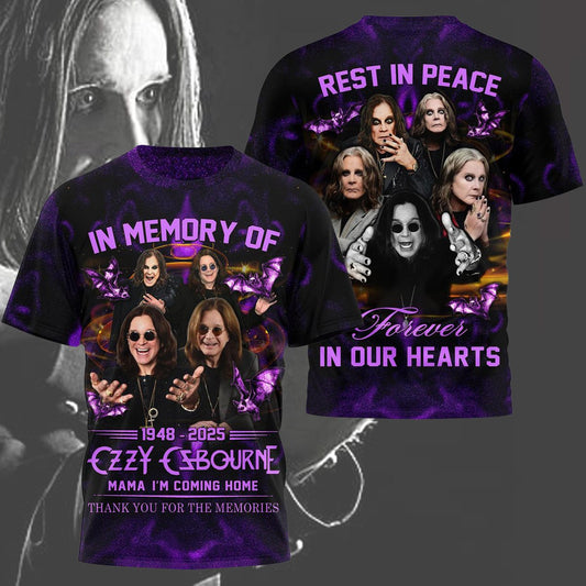 Ozzy Osbourne 3D Apparel Full Style