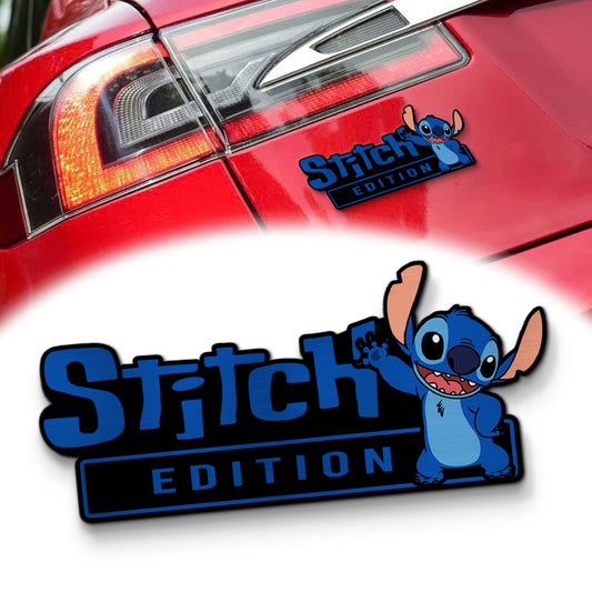 Stitch Experiment 626 Edition Laser Engraved or 3D Inlayed Car Name Badge 2