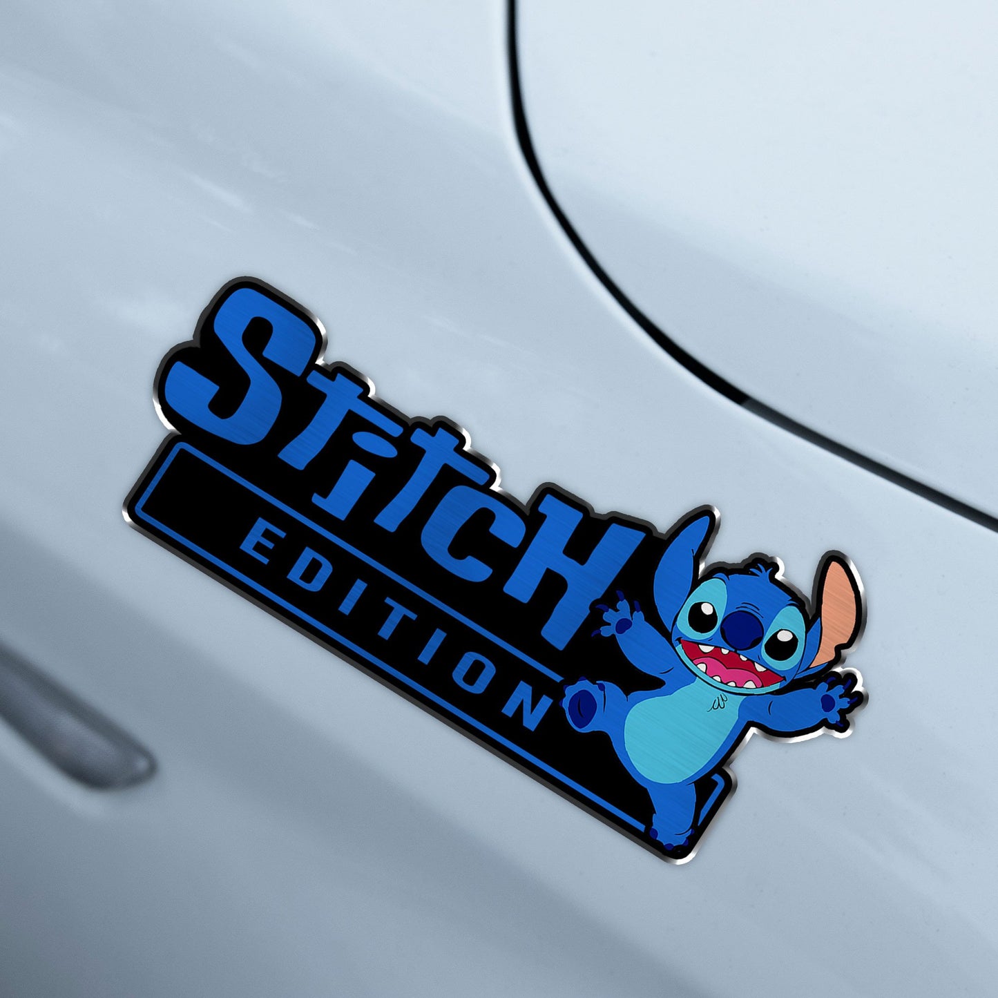Stitch Experiment 626 Edition Laser Engraved or 3D Inlayed Car Name Badge 4