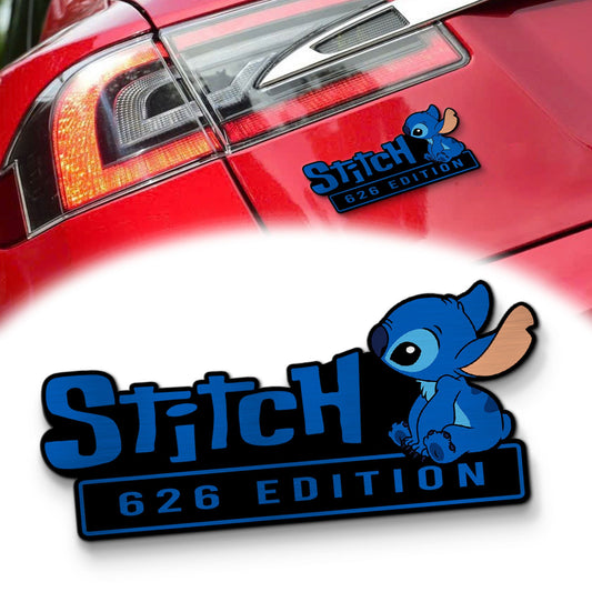 Stitch Experiment 626 Edition Laser Engraved or 3D Inlayed Car Name Badge 5