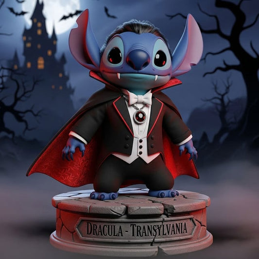 Stitch Dracula Acrylic Block Plaque Best Gift For Horror Fan - Limited Edition