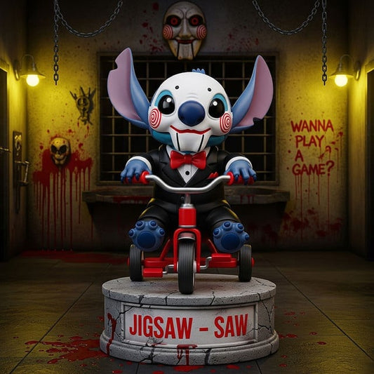 Stitch Jigsaw Acrylic Block Plaque Best Gift For Horror Fan - Limited Edition