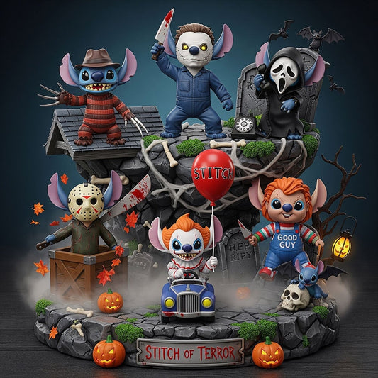 Stitch Halloween Acrylic Block Plaque Best Gift For Fan - Limited Edition
