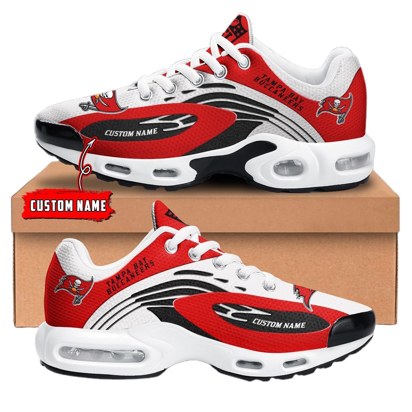 Tampa Bay Buccaneers NFL Premium Customized Your Name | Sport Shoes