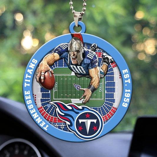 Tennessee Titans Custom Acrylic Car Ornament