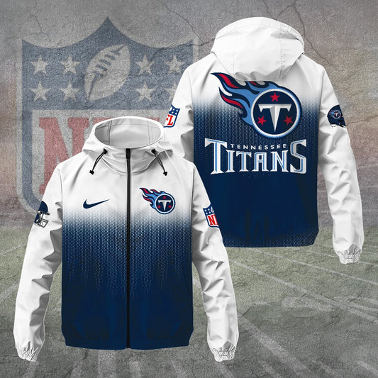 Tennessee Titans 3D Windbreaker Jacket