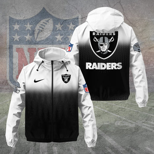 Las Vegas Raiders 3D Windbreaker Jacket