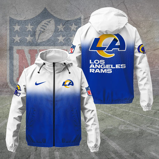 Los Angeles Rams 3D Windbreaker Jacket