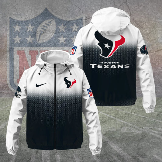 Houston Texans 3D Windbreaker Jacket