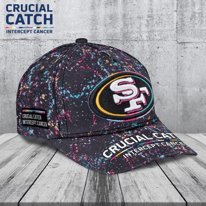 San Francisco 49ers Crucial Catch Classic Cap