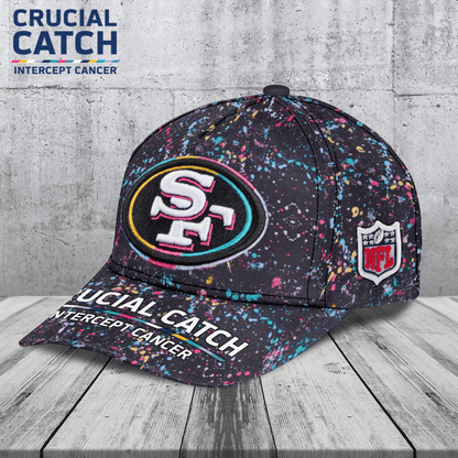 San Francisco 49ers Crucial Catch Classic Cap