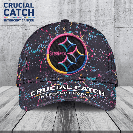 Pittsburgh Steelers Crucial Catch Classic Cap