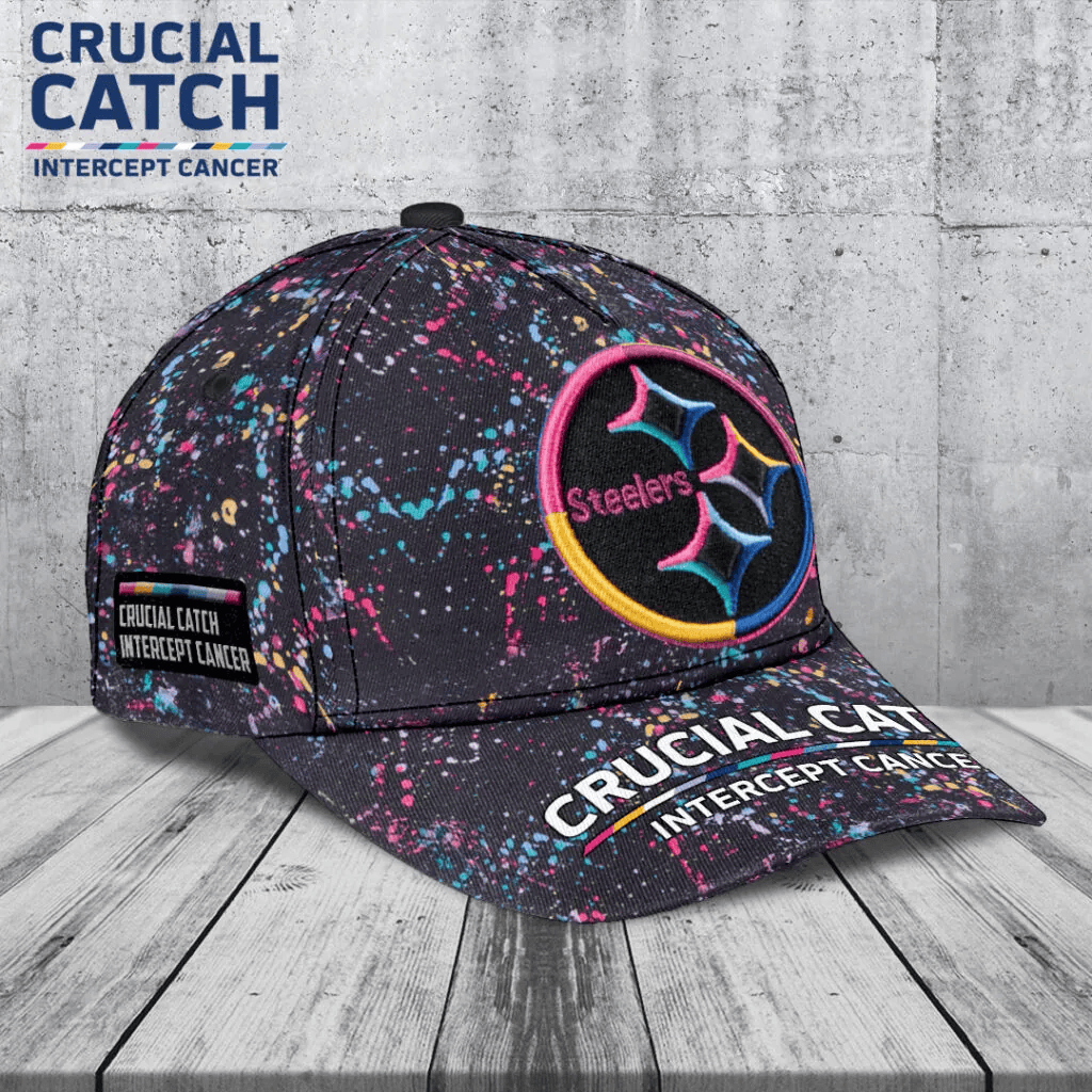 Pittsburgh Steelers Crucial Catch Classic Cap