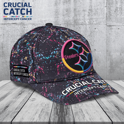 Pittsburgh Steelers Crucial Catch Classic Cap