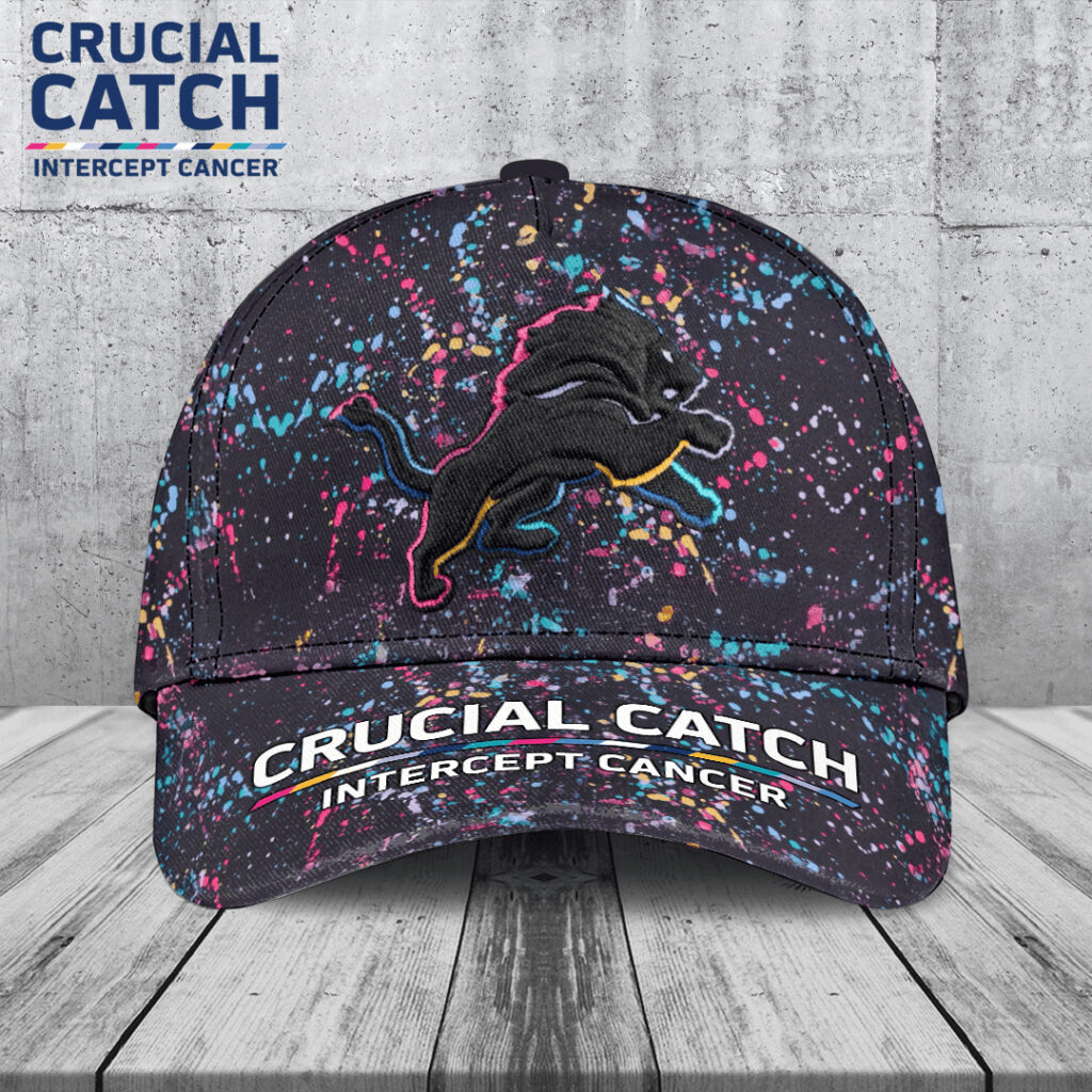 Detroit Lions Crucial Crucial Catch Classic Cap