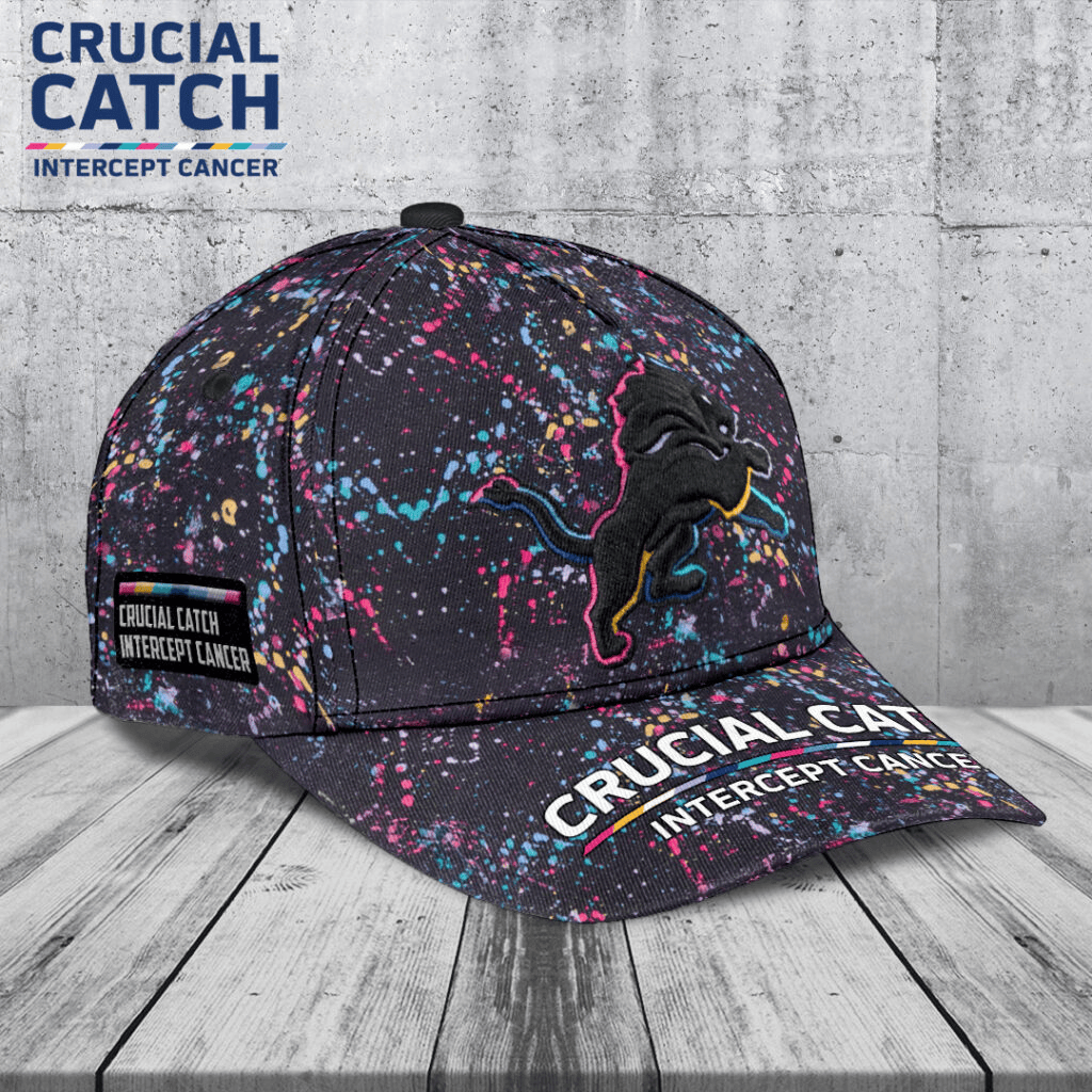Detroit Lions Crucial Crucial Catch Classic Cap